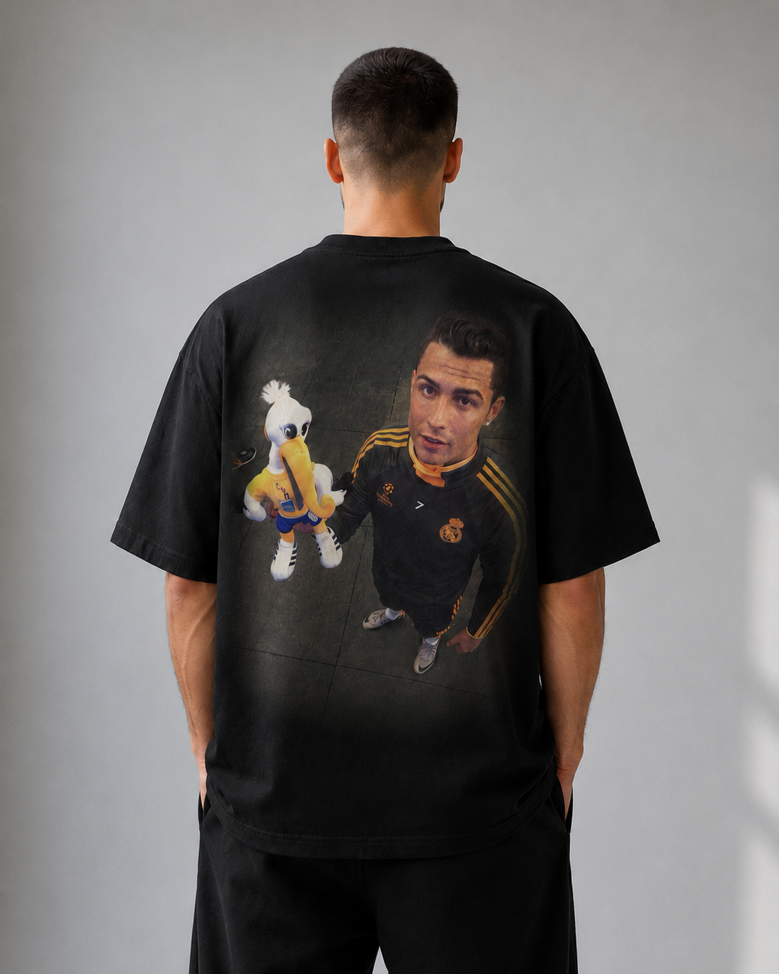 CR7 Ördek Oversize Premium Tişört