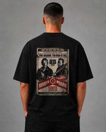 The Walking Dead Premium Oversize Tişört