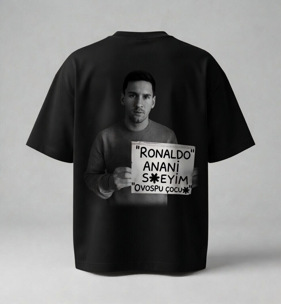 Messi Oversize Premium Tişört
