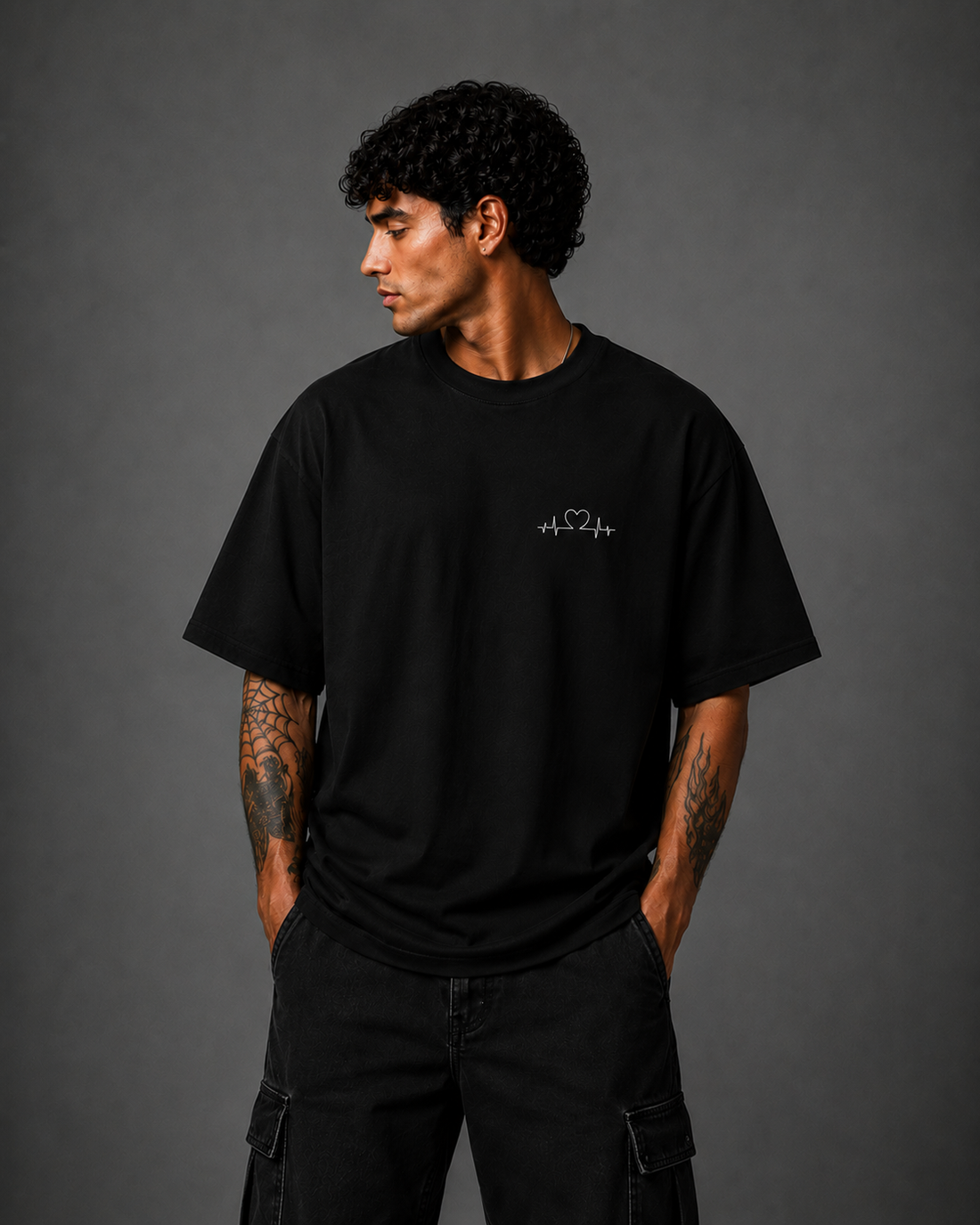 Aşka İnanmayanlara Oversize Unisex Premium Tişört