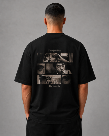 Scarface Eyes Premium Oversize Tişört
