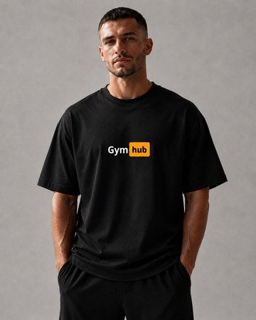 Gym Hub Premium Oversize Tişört